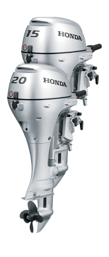 BF15 and BF20 Honda outboard engines